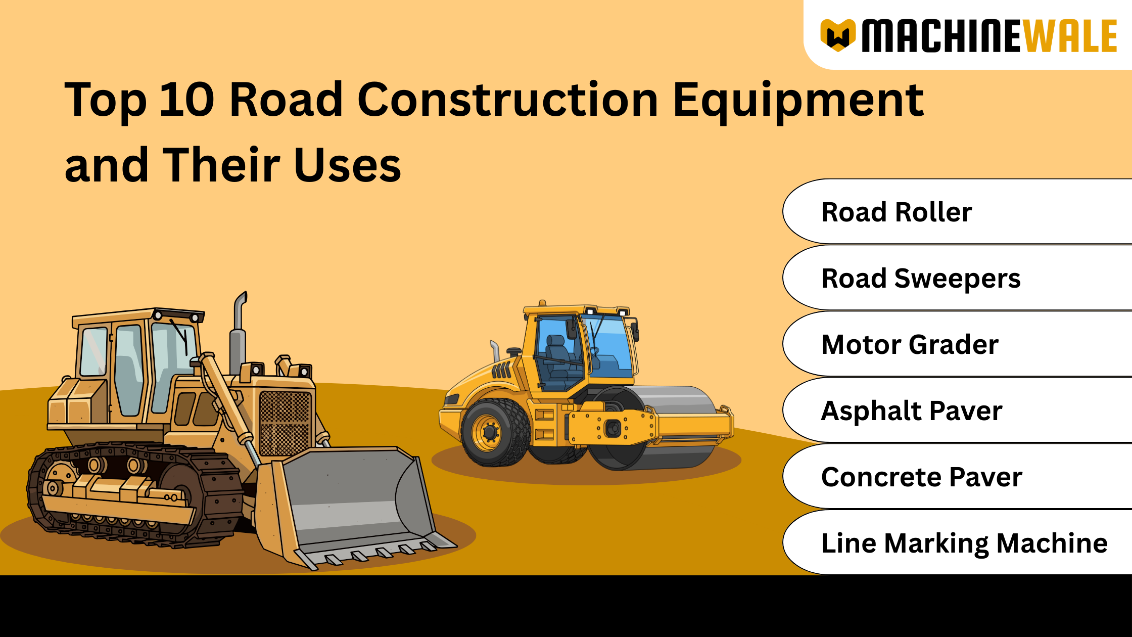 Top 10 Road Construction Equipment and Their Uses