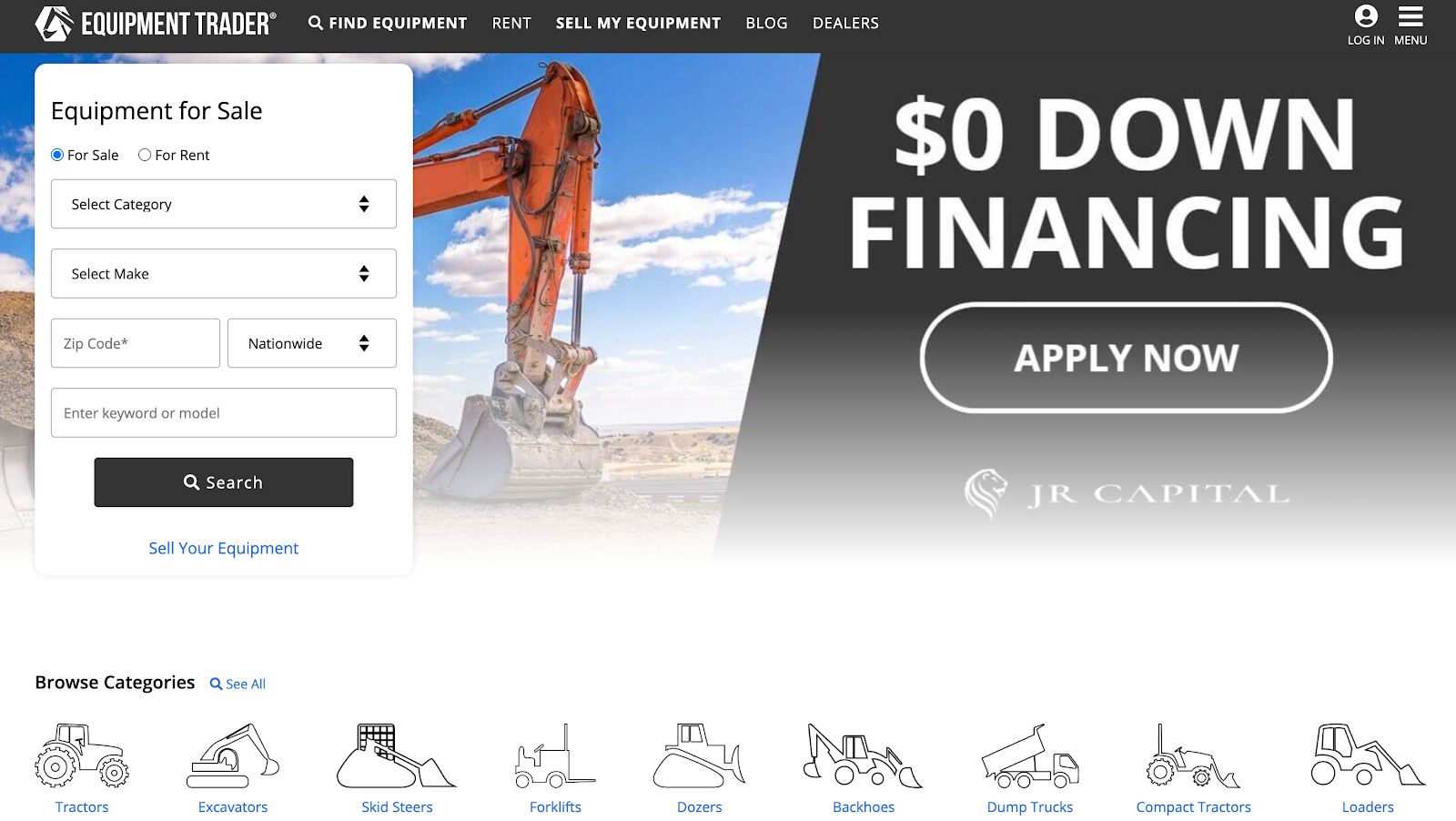 Equipment Trader Equipment Trader